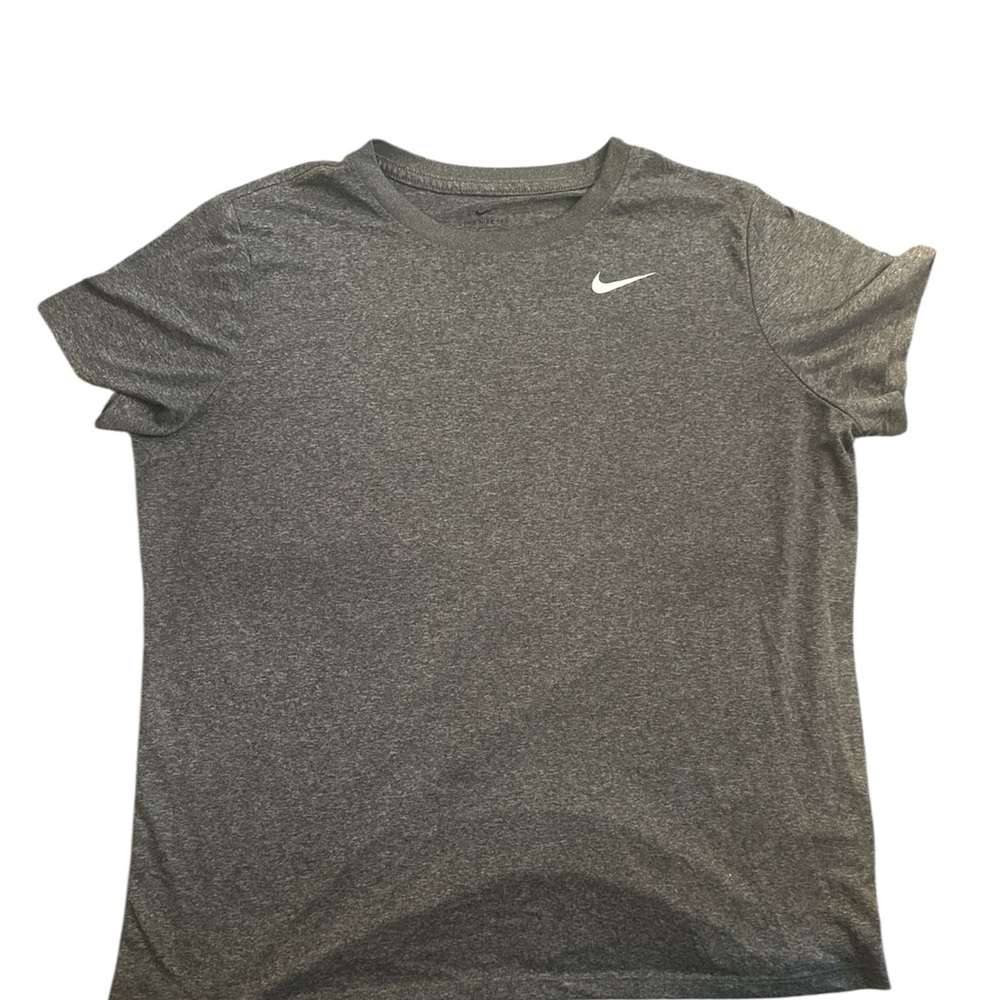 Women’s Nike Heather Gray Athletic Dri- Fit Tee Size 2XL